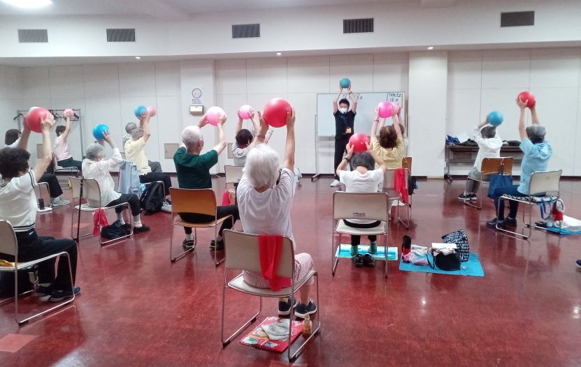 南町元気体操の写真